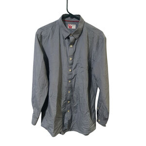 OOBE Chick‎ Fil A Team Style Long Sleeve Button Shirt Men’s M Gingham